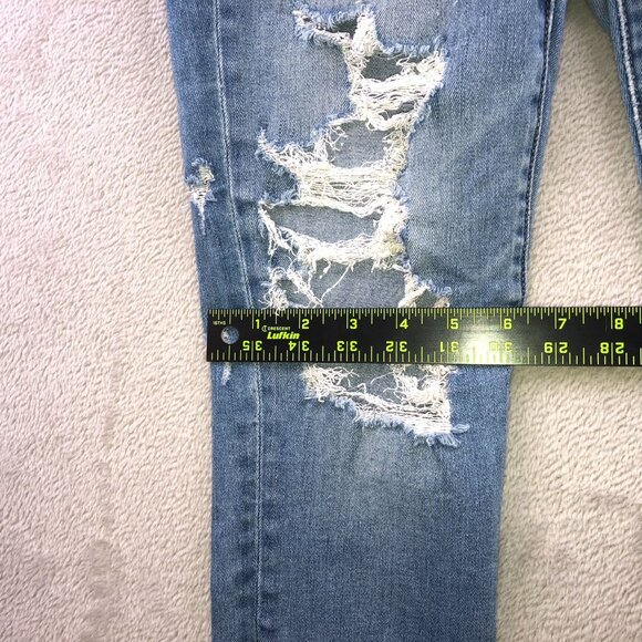 American Eagle Womens Jeans Size 6 Lot Of Two Bootcut Skinny Distressed Denim - Picture 12 of 16